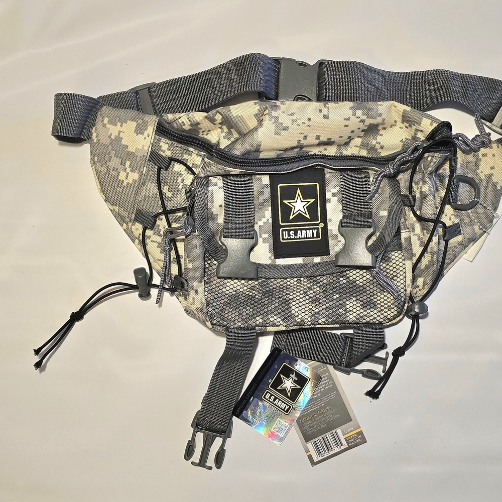 Waist Tactical Pack U.S. Army Digital Camo Belt Bag New With Tags